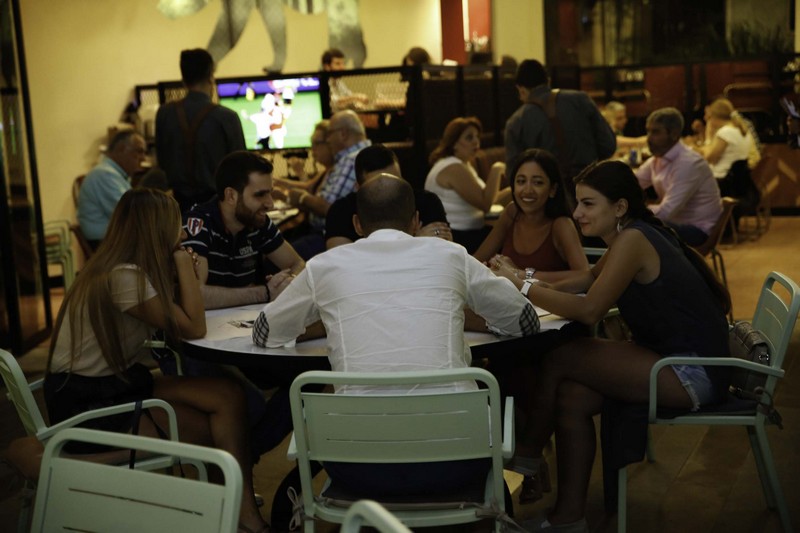 The Backyard Hazmieh on Saturday Night
